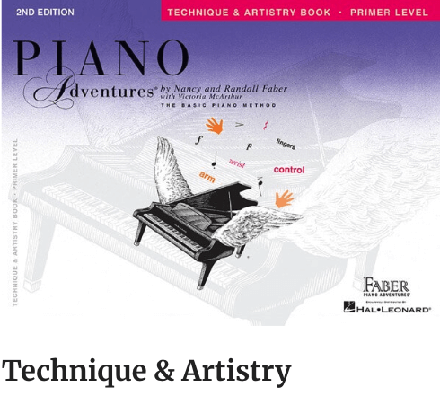  Piano Adventures Primer Level Technique & Artistry Book 