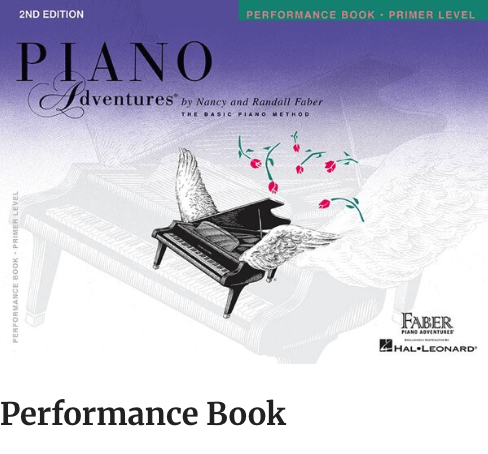  Piano Adventures Primer Level Performance  Book 