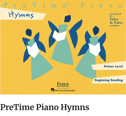  Piano Adventures Primer Level PreTime Piano  Hymns Book 