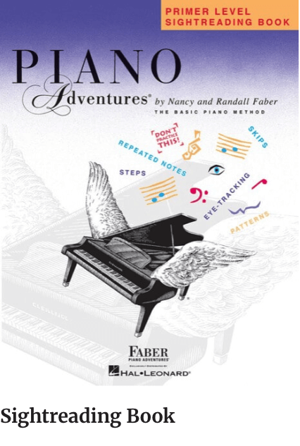 Piano Adventures Primer Level Sightreading Book 