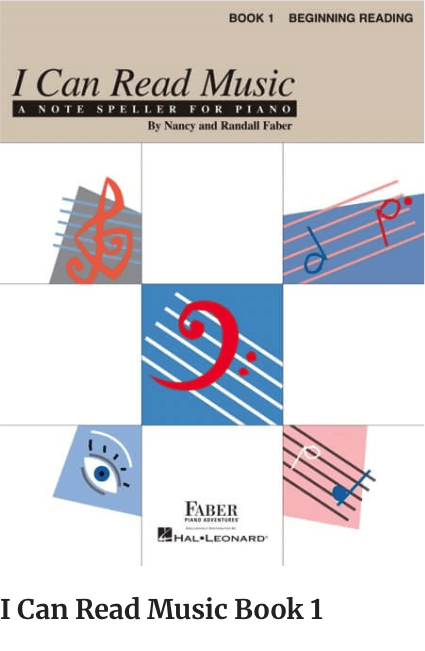  Piano Adventures I Can Read Music Book  1