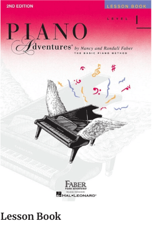  Piano Adventures Level 1 Lesson Book 