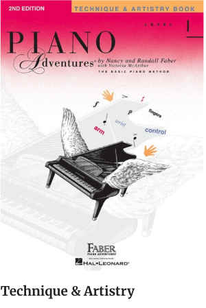  Piano Adventures Level 1 Technique & Artistry Book 