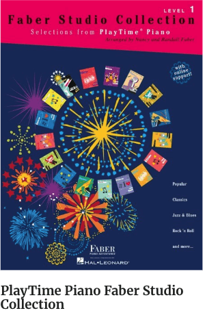  Piano Adventures Level 1  PlayTime Piano Faber Studio Collection Book 
