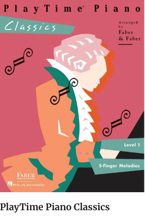  Piano Adventures Level 1 PlayTime Piano Classics Book 