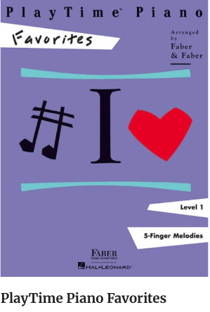  Piano Adventures Level 1 PlayTime Piano Favorites Book 