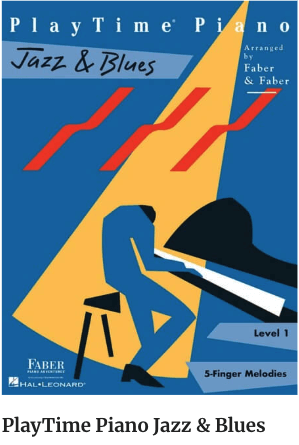  Piano Adventures Level 1 PlayTime  Piano Jazz & Blues Book 