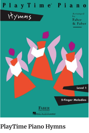  Piano Adventures  Level 1 PlayTime Piano Hymns Book 
