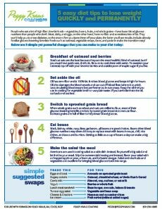 Image of diet tips guide