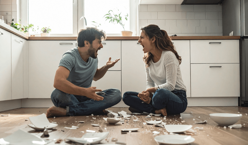 Couples counseling session