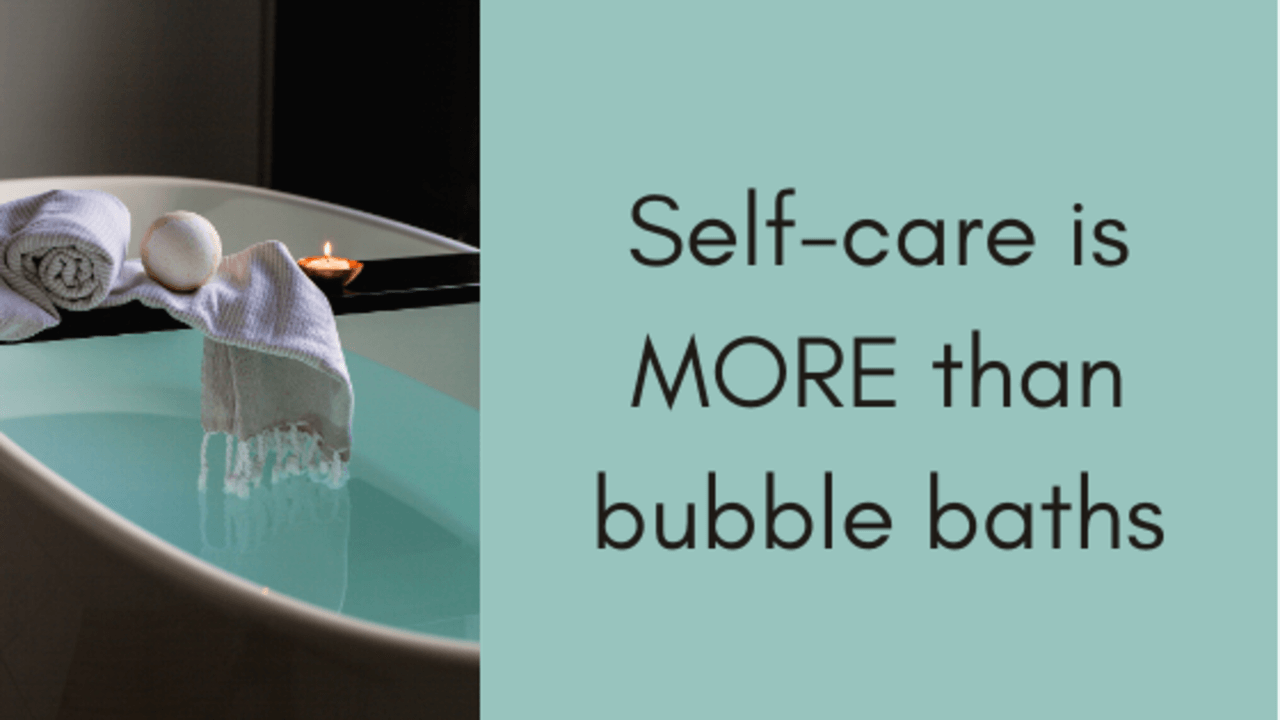 Self care is more than bubble baths; Functional Nutritionist Andrea Nicholson