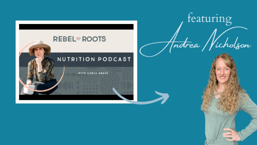 Navigating Sugar During the Holidays an episode of the Rebel Roots Nutrition podcast featuring Functional Nutritionist Andrea Nicholson