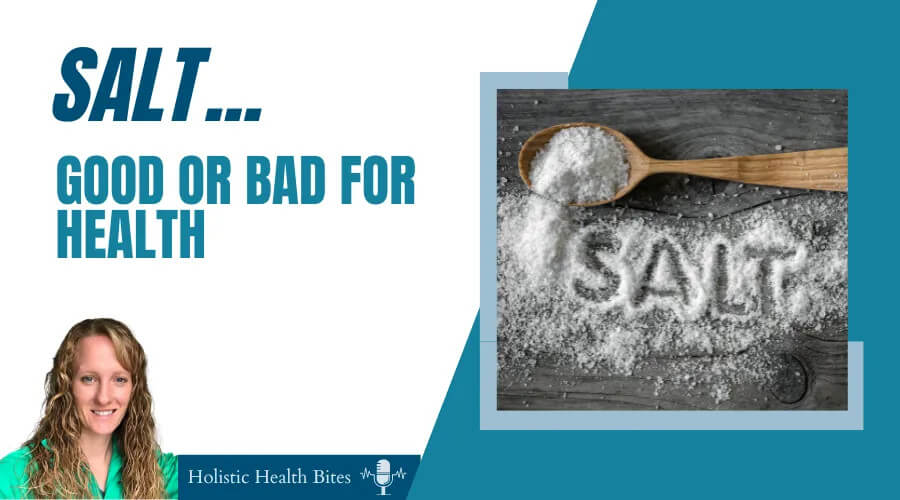 Salt – friend or foe? Functional Nutritionist Andrea Nicholson