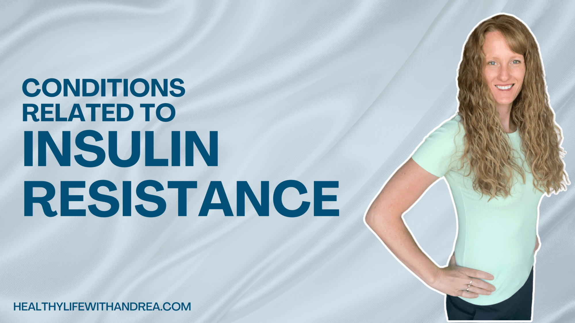 Functional Nutritionist Andrea Nicholson covers a lengthy list of conditions that are related to insulin resistance. 
