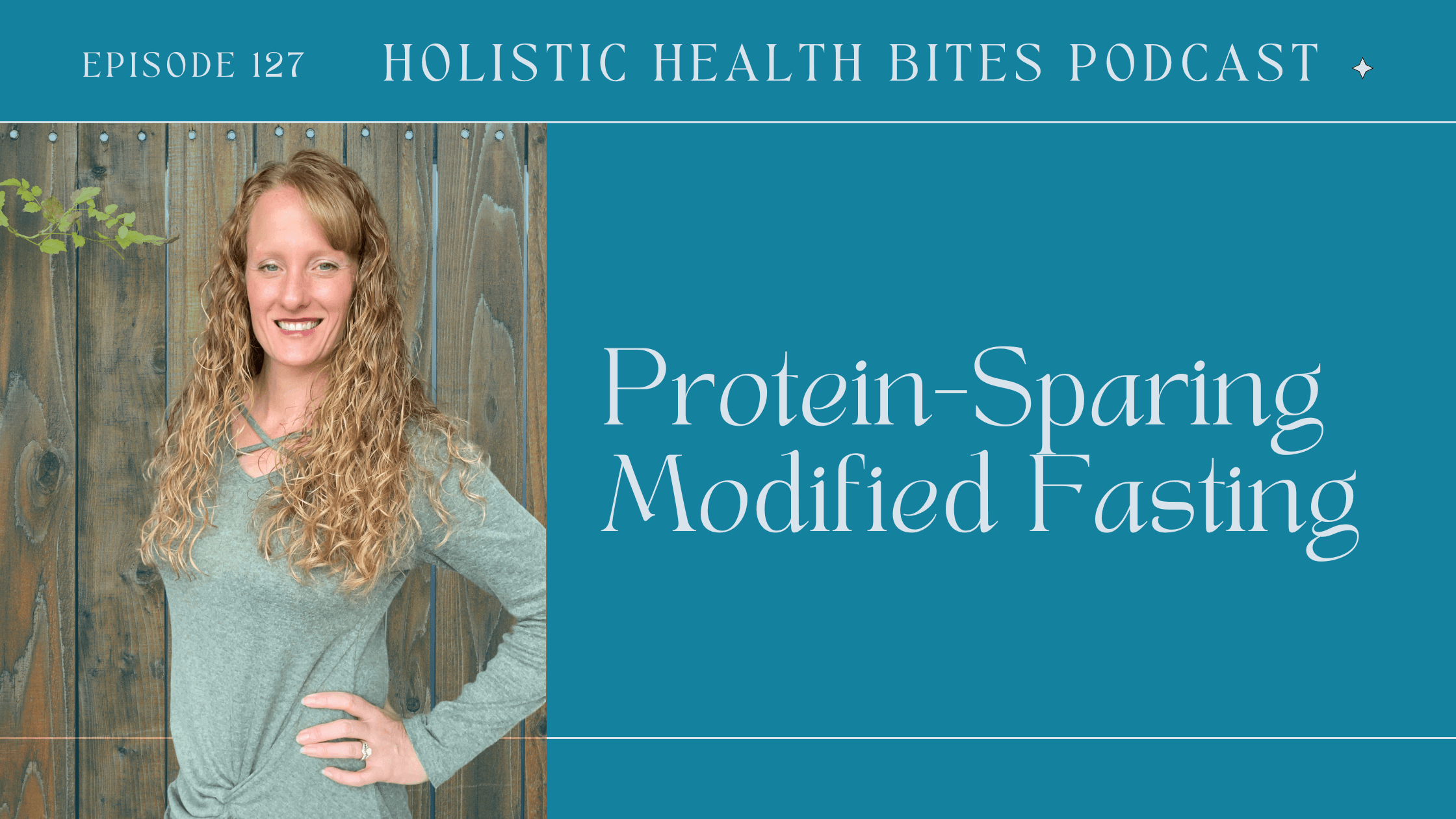   Functional Nutritionist Andrea Nicholson discusses protein sparing modified fasting for people with obesity and type 2 diabetes on the Holistic Health Bites podcast