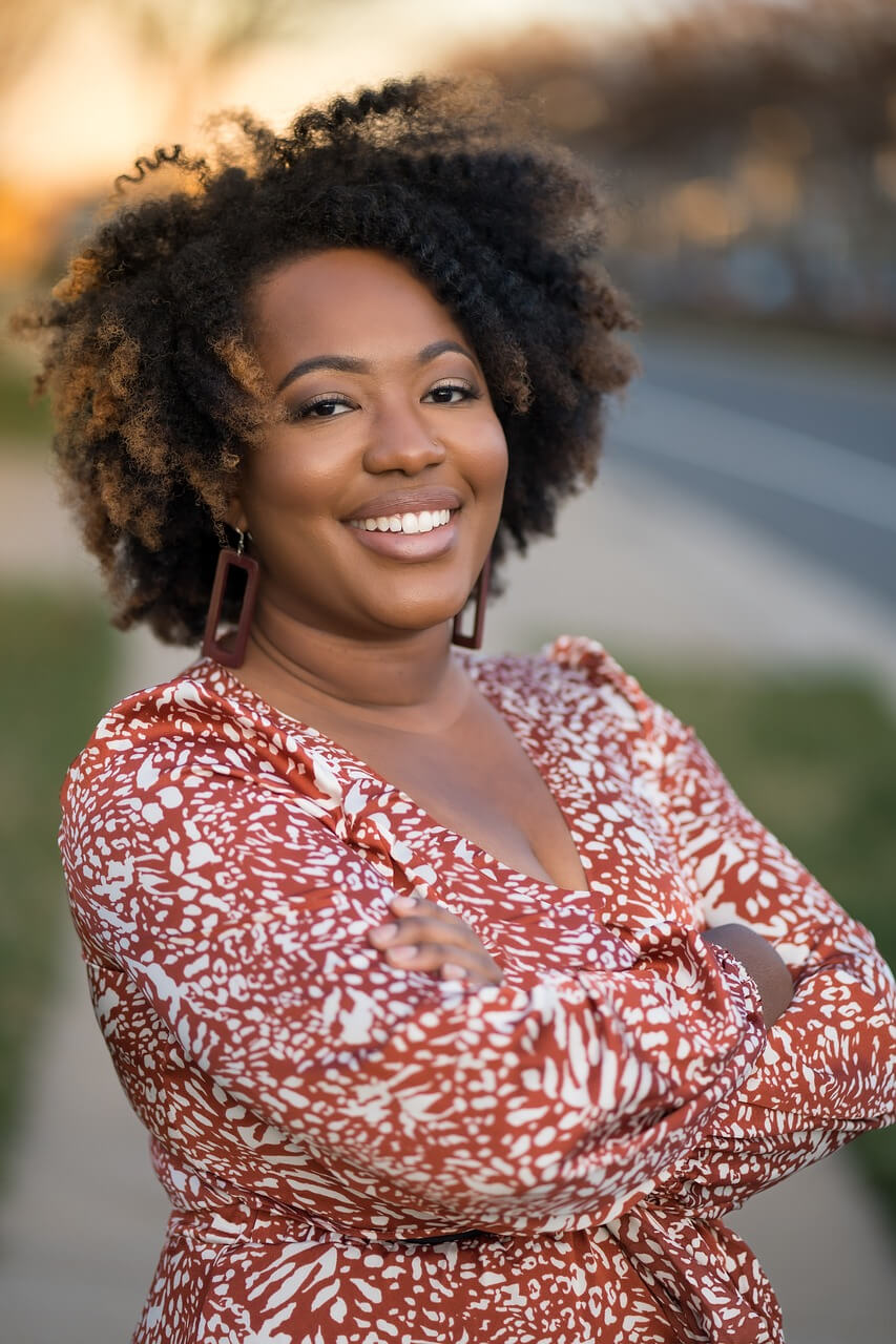Happy Positive Black Woman