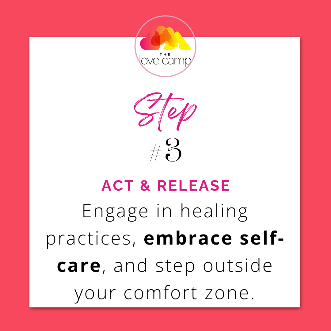 Engage in healing practices, embrace self-care, and step outside your comfort zone