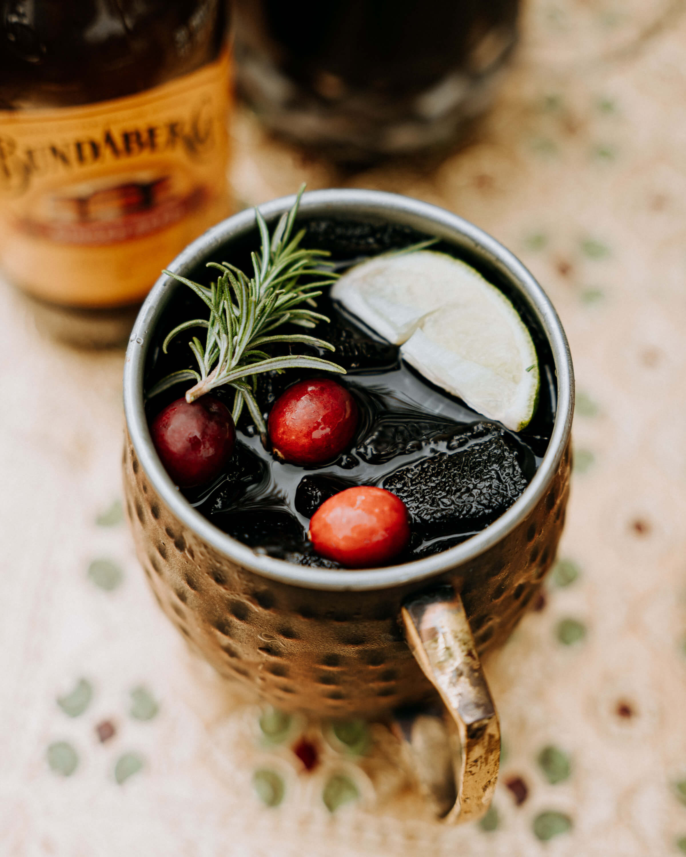 Rosemary Ginger Beer Spritzer