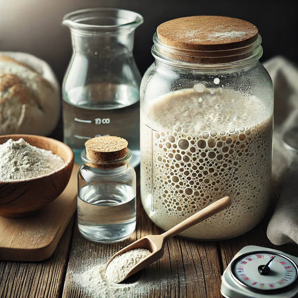 Active sourdough starter