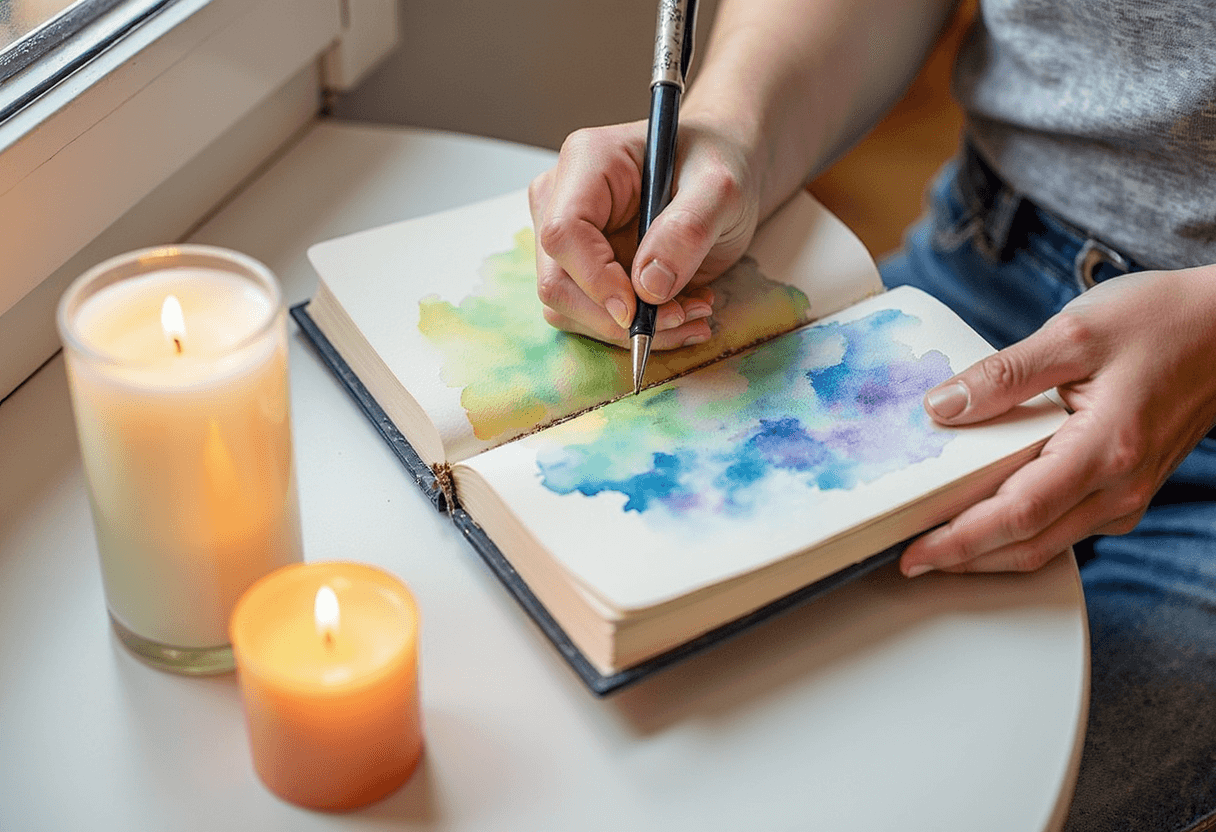  Writing a gratitude journal to notice small wins each day