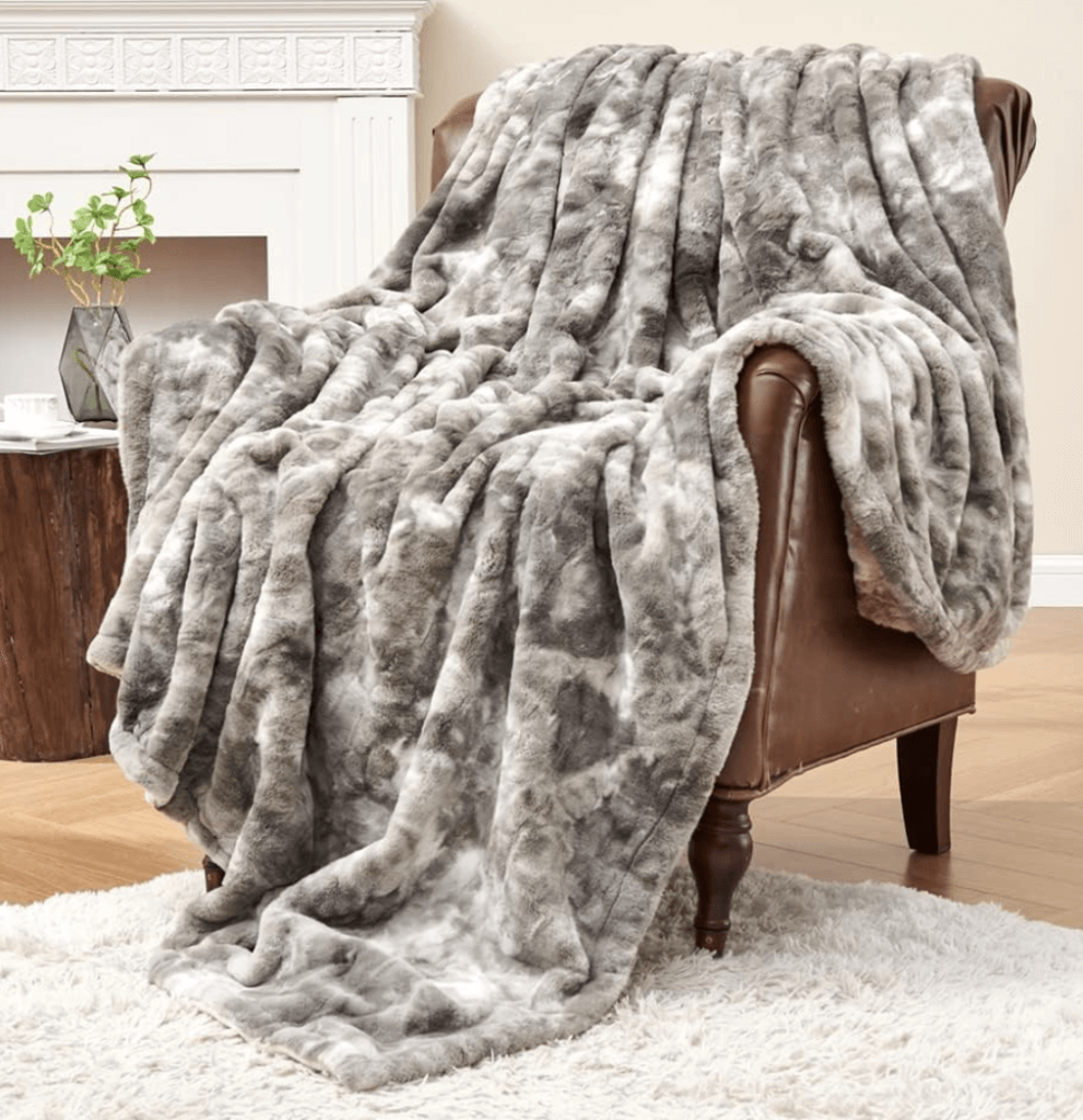 oversized blanket is less than $50 and a great holiday gift