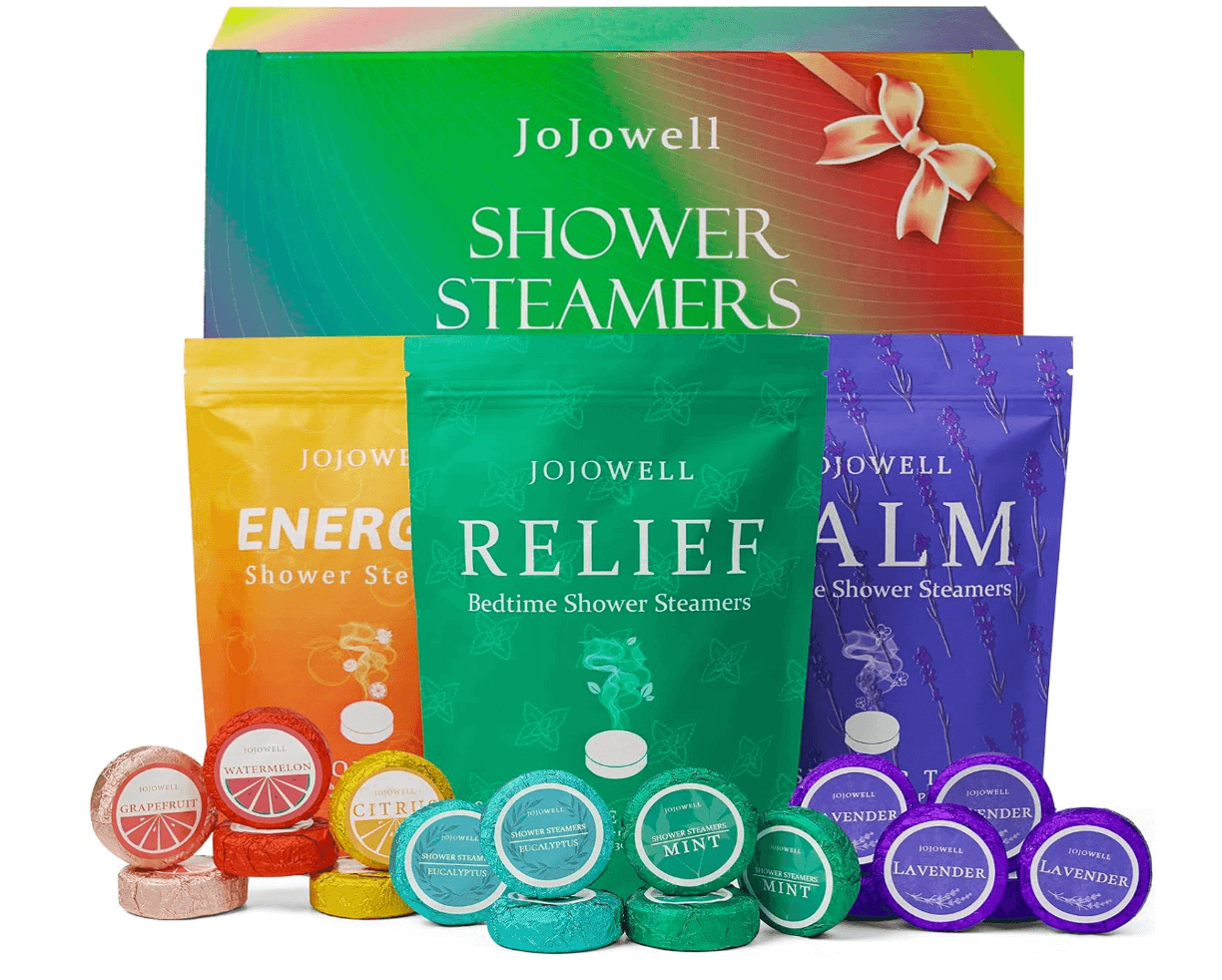 shower steamers is less than $50 and a great holiday gift