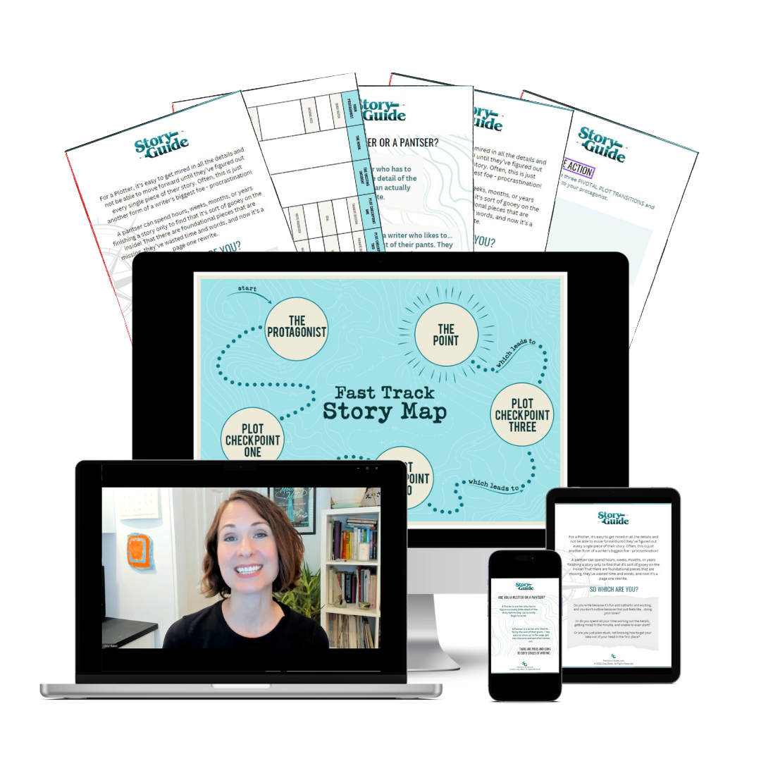 Craft a compelling story with the Fast Track Story Map – a fun and efficient self-paced workshop for both aspiring and seasoned writers.