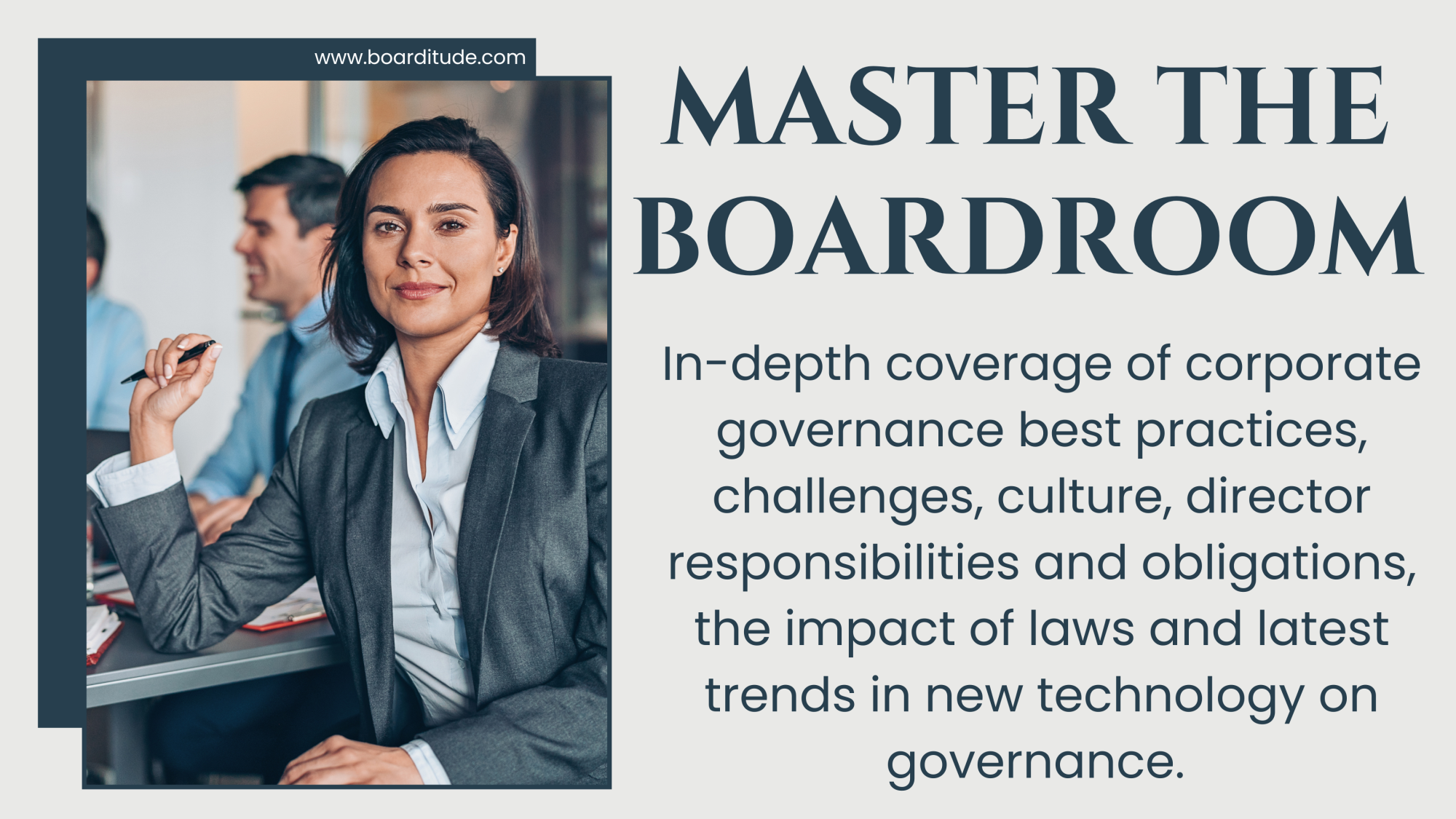 Boarditude Blog: In-depth coverage of corporate governance best practices, challenges, culture, director responsibilities and obligations, the impact of laws and latest trends in new technology on governance. 